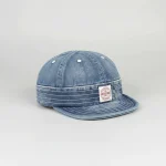 Casquette jean coton courte ajustable - Vue 1 - casquette jean