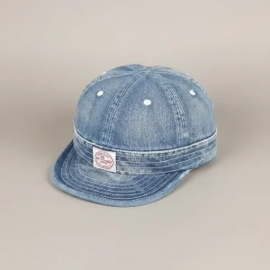 Casquette jean coton courte ajustable - Vue 2 - casquette jean