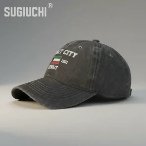 Casquette jean coton délavé style voyage - Vue 2 - casquette jean