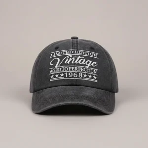 Casquette jean coton délavé usage quotidien - Vue 1 - casquette jean