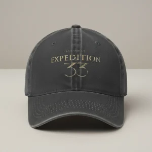 Casquette jean coton style ajustable - Vue 1 - casquette jean