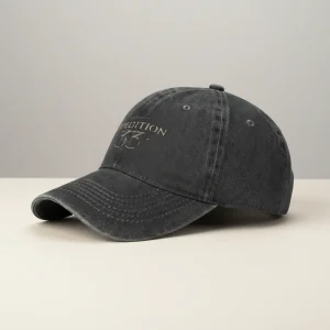 Casquette jean coton style ajustable - Vue 2 - casquette jean