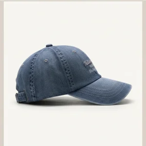 casquette jean coton style sport - Vue 2 - casquette jean