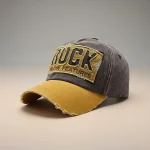 Casquette jean délavée style quotidien - Vue 1 - casquette jean
